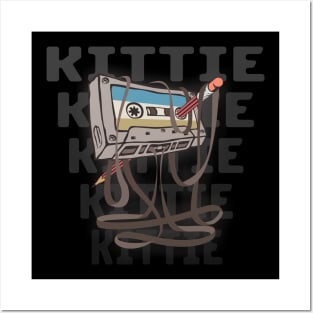 Kittie Cassette Posters and Art